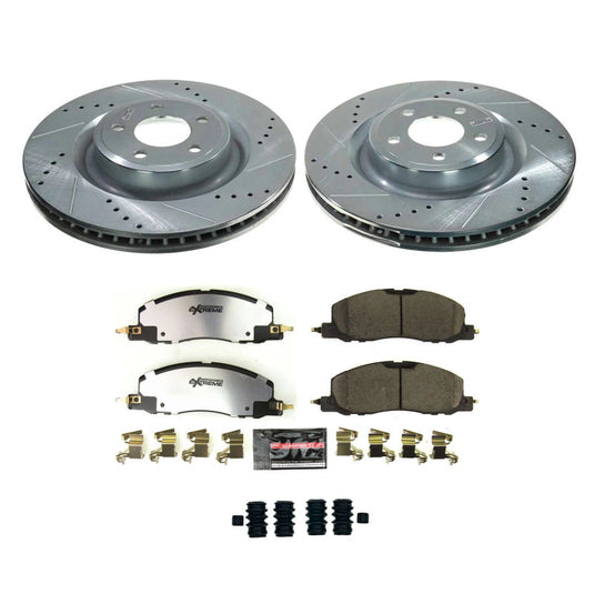 Powerstop K8672-36 PSB Z36 Truck & Tow Kit