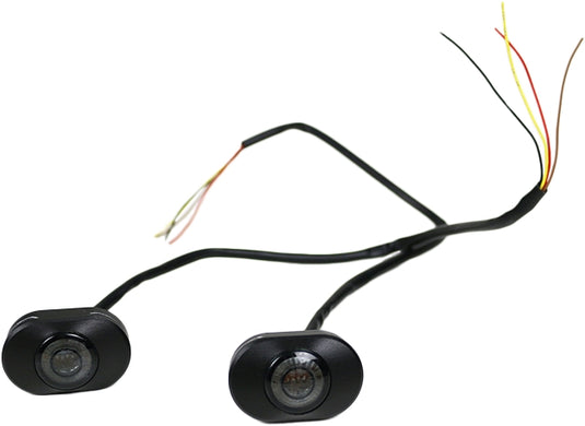 Kodlin K68495 Sleek Rear 3-1 Turn Signals - Black