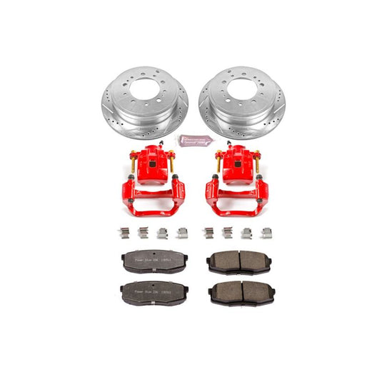 Powerstop KC3073-36 PSB Red Calipers