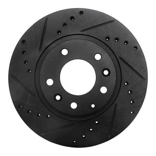 R1 Concepts 633-80047L RNC Brake Rotor - Drill & Slot