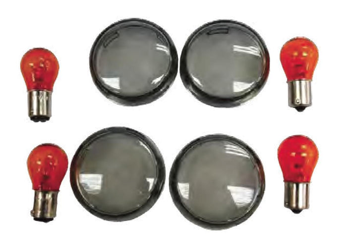Harddrive 161031 Smoked Turn Signal Lens Kit - Bullet