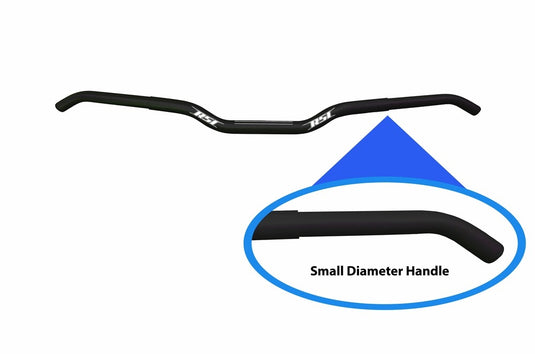 Rsi Racing T8-10R-N-SJ-BLK Slim Jim 7/8in Narrow Handlebar - Anodized Black