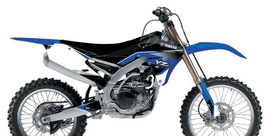 Dcor 20-50-127 Yamaha Race Complete Graphics Kit - White