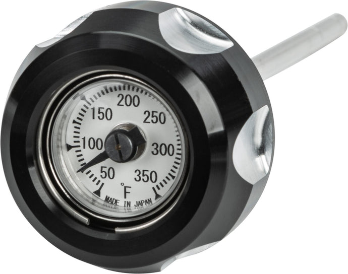 Harddrive 88252 White Face Oil Dipstick with Temp Gauge