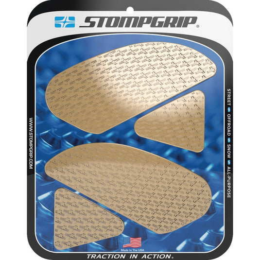 Stompgrip 55-14-0100C Icon Profile Traction Tank Grip - Street - Clear