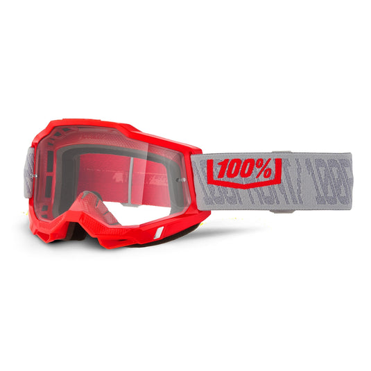 100% Accuri 2 Goggles (One Size Fits Most, Gatorback / Clear Lens)