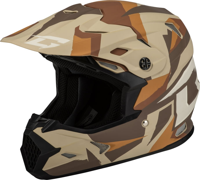 Matte Brown/Tan/White