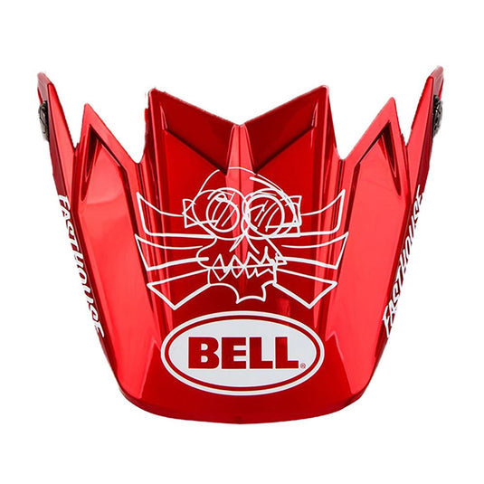 Bell Helmets Visor for Moto-9S Flex Sprint Helmets - Matte/Gloss Red/Black