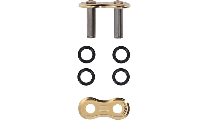 Ek Chain 525L3D-MLJG Rivet Connecting Link for 525 L3D Drive Chain - Gold