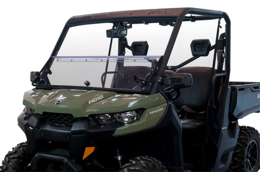 Seizmik 50-25038KIT 2-Side Scratch Resistant Polycarbonate Versa-Fold Windshield
