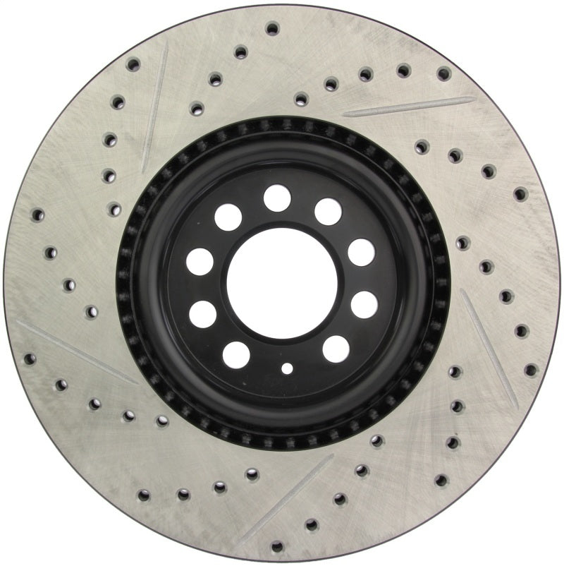 Load image into Gallery viewer, Stoptech 127.33062L ST Slot &amp; Drill Brake Rotors
