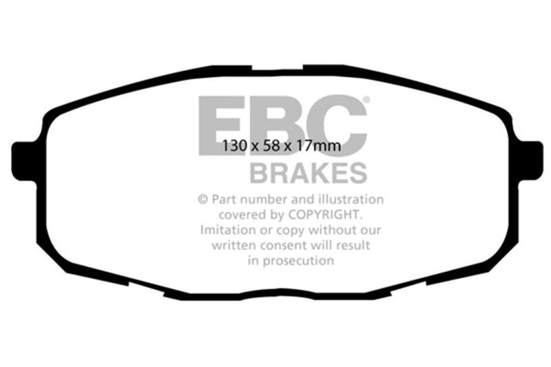 Load image into Gallery viewer, Ebc DP21562 EBC Greenstuff Brake Pad Sets
