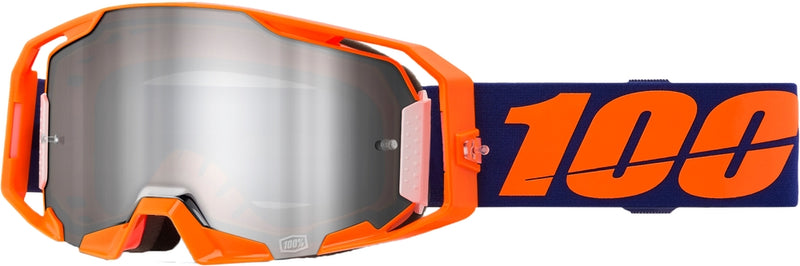 Load image into Gallery viewer, Neon Orange / Silver Flash Mirror Lens
