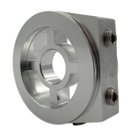 Blox Racing BXGA-00105-SI BX Oil Filter Block