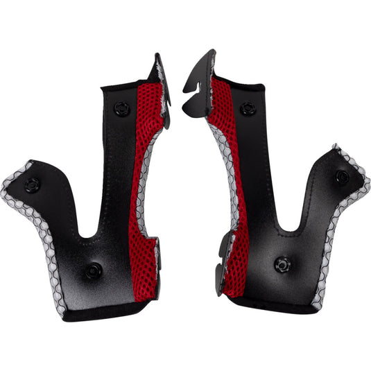 Moose Racing Cheek Pads for F.I. Vaporwave Youth Helmets - Gray - Sm