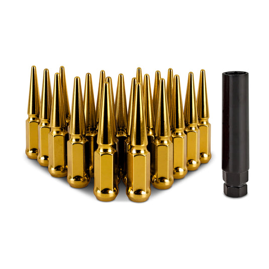 Mishimoto MMLG-SP1215-20GD MM Lug Nuts - Steel