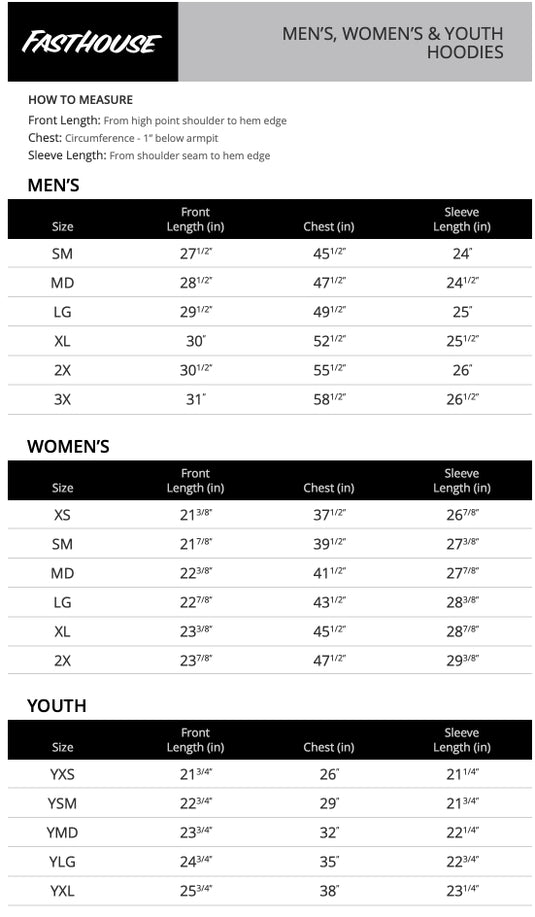 Fasthouse Dust To Dust Zip-Up Womens Hoodie (XX-Large, Black)