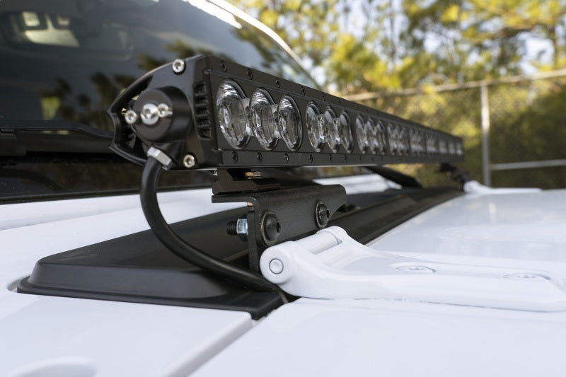 Load image into Gallery viewer, Rugged Ridge 11232.71 RUG Cowl Hood Vent Covers

