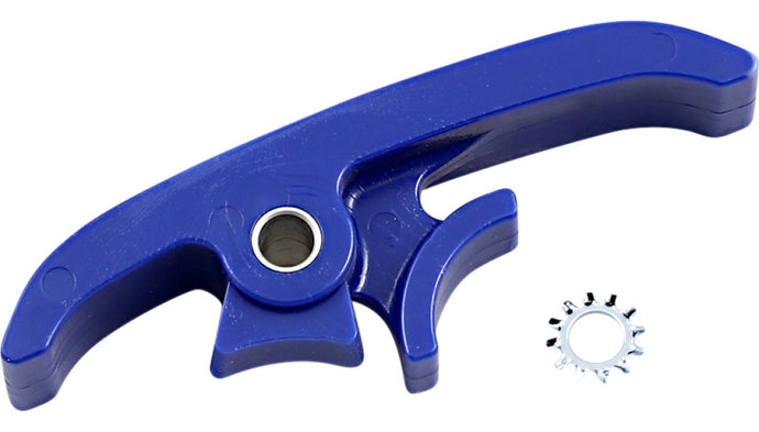 T.M. Designworks KTM-FP3-BUS Lower Chain Guide Pad  - Swiss Blue