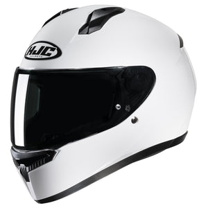 HJC C10 Solid Youth Helmet White