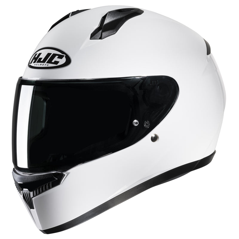 HJC C10 Solid Youth Helmet White