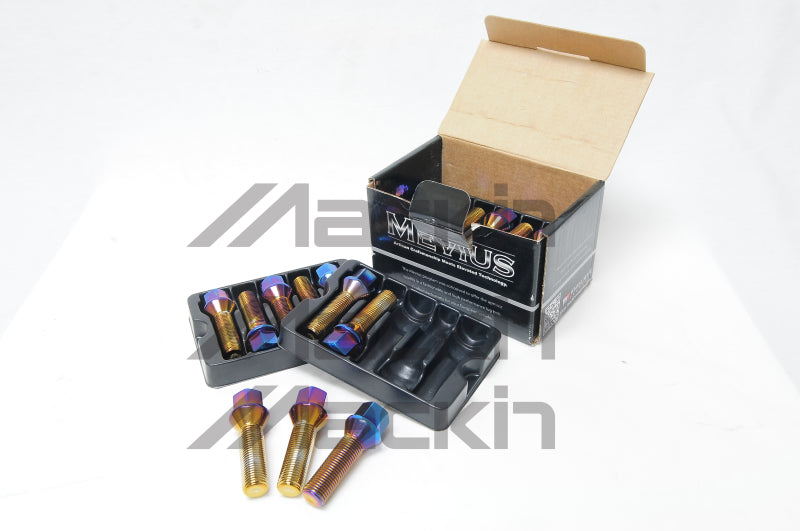 Load image into Gallery viewer, Wheel Mate 40613BR WM Mevius Lug Bolt Set
