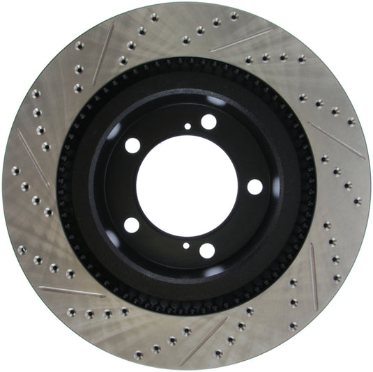 Stoptech 127.44156L ST Slot & Drill Brake Rotors