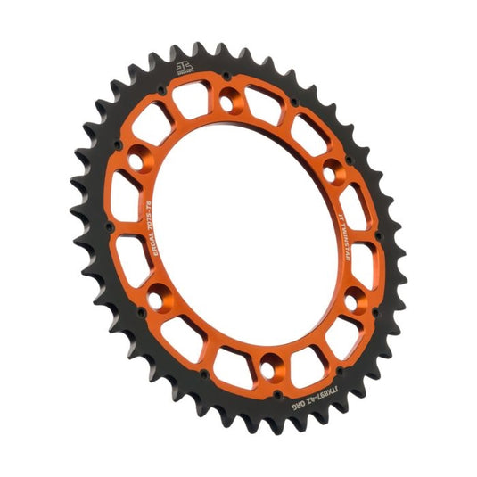 Jt Sprockets JTX897.42ORG Twinstar Rear Sprocket - 42T (Orange)