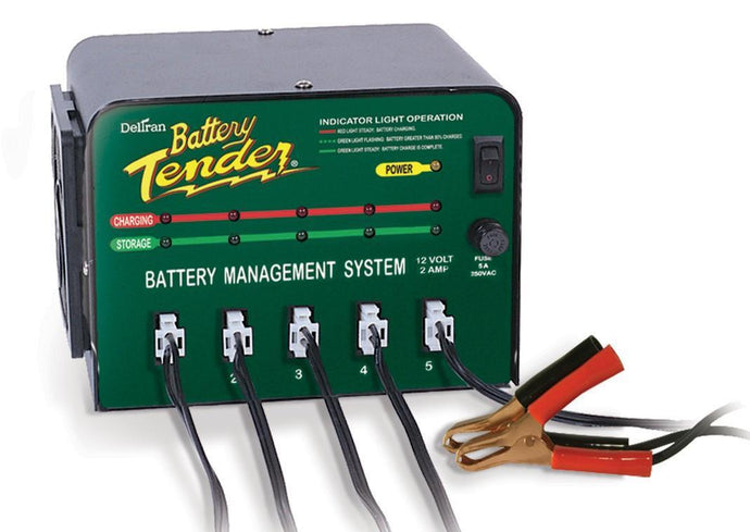 Battery Tender 021-0133-DL-WH 5 Bank Battery Tender - 12V