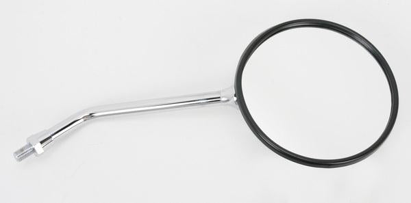 Emgo 20-35200 Universal Round Mirror - Long Stem - Chrome-Plated - Either