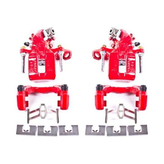 Powerstop S3298 PSB Red Calipers