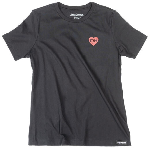 Fasthouse Stardom Womens T-Shirt (Small, Black)