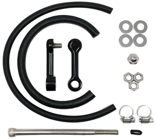 Dk Custom Products DK-DYN-TLK-2-DC Billet Tank Lift Kit with Powder Coat Finish - 2in.