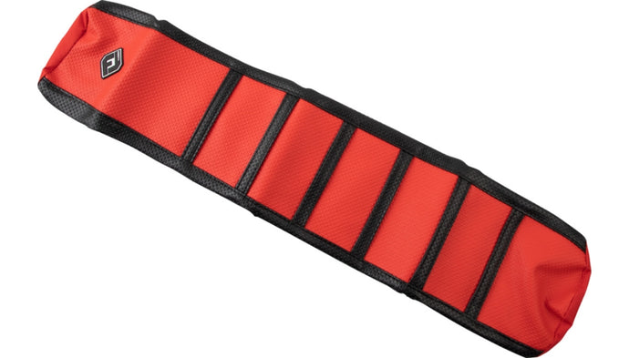 Flu Designs Inc. 15507 Pro Rib Seat Cover - Black/Red/Black