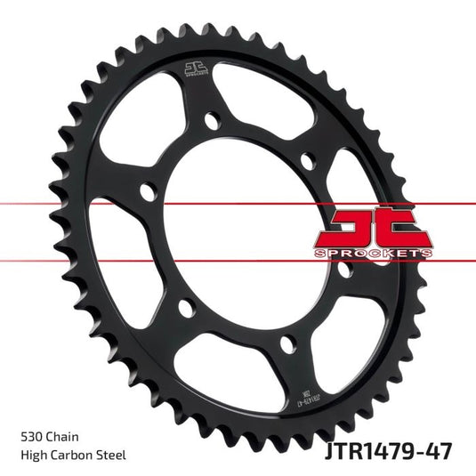 Jt Sprockets JTR1479.47zbk Rear Sprocket - 47T