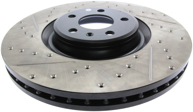 Load image into Gallery viewer, Stoptech 127.33134R ST Slot &amp; Drill Brake Rotors
