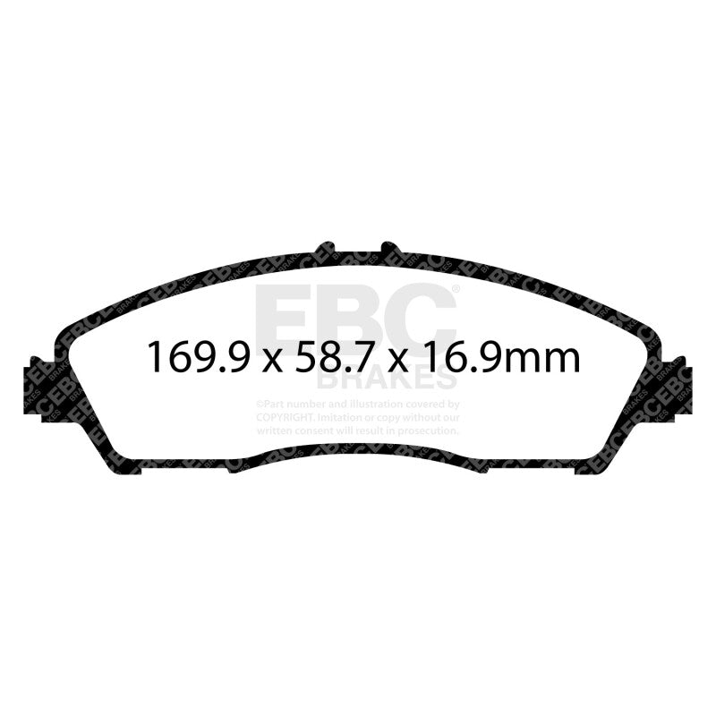 Load image into Gallery viewer, Ebc UD1723 EBC Ultimax2 Brake Pad Sets
