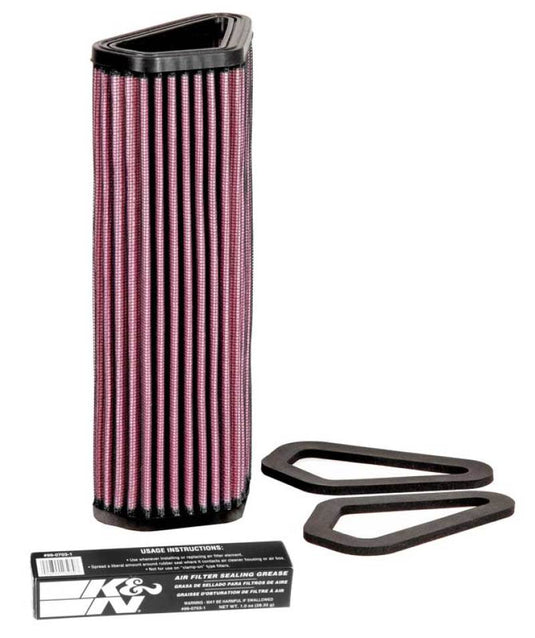 K&N Engineering DU-1007 KN Motorcycle Direct Fit Air Filters