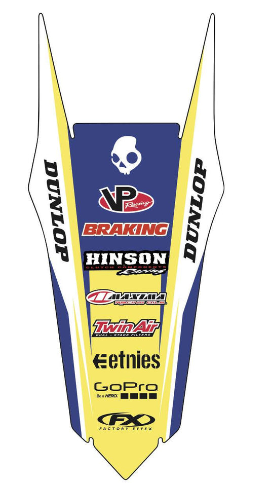 Factory Effex 19-32630 Rear Fender Graphics Kit - Style 16