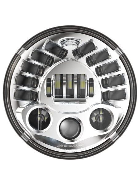 Custom Dynamics PB-7A-IND-C 7in. Probeam Adaptive 2 LED Headlamp - Chrome