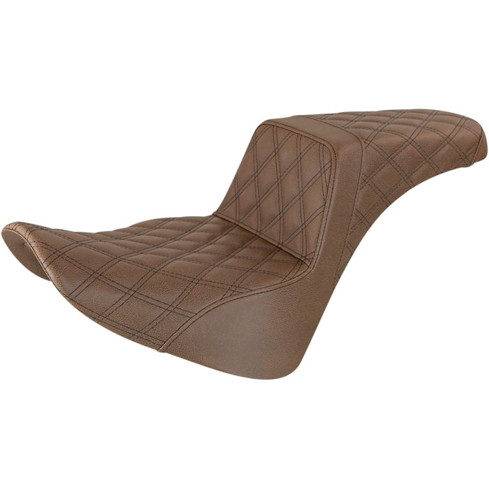 Saddlemen 818-33-175BR LS Full Step-Up Seat - Brown