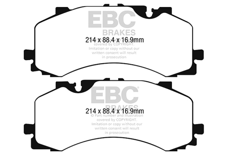 Load image into Gallery viewer, Ebc DP42279R EBC Yellowstuff Brake Pad Sets
