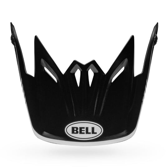 Bell Helmets Visor for Moto-9 MIPS Louver Youth Helmet - Gloss Black/White