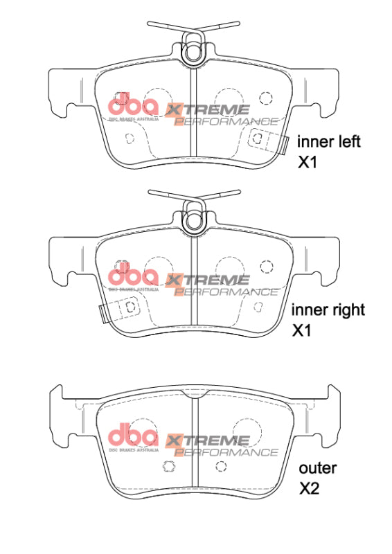 Load image into Gallery viewer, Dba DB2429XP DBA XP Performance Brake Pads
