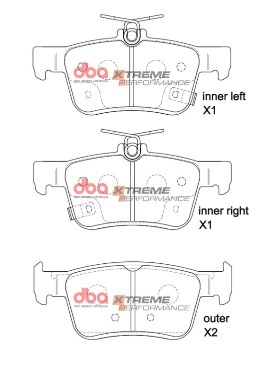 Dba DB2429XP DBA XP Performance Brake Pads