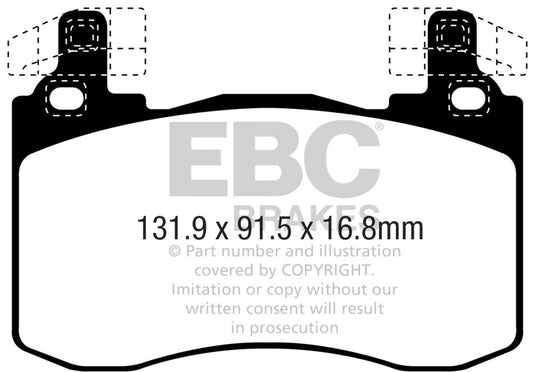 Ebc DP22356 EBC Greenstuff Brake Pad Sets