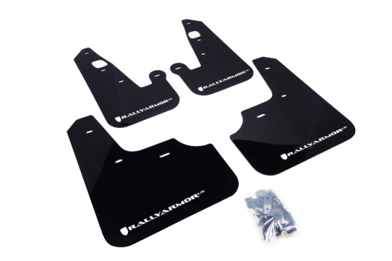 Load image into Gallery viewer, Rally Armor MF8-UR-BLK/WH RAL UR Blk Flap/Wht Logo
