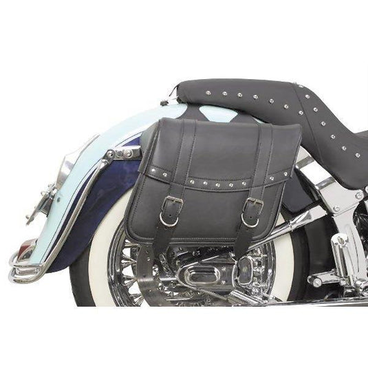 Saddlemen X021-03-040 Highwayman Slant-Style Saddlebag - Rivet - 13in.L x 6in.W x 9 1/2in.H