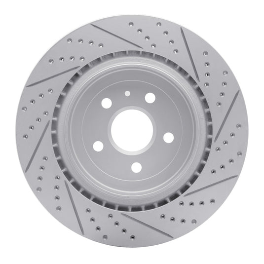 R1 Concepts 830-47039L DFC Geoperf Rotors - Drill & Slot