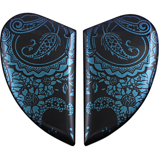 Icon Side Plate for Airform Helmets - Chantilly Opal Blue